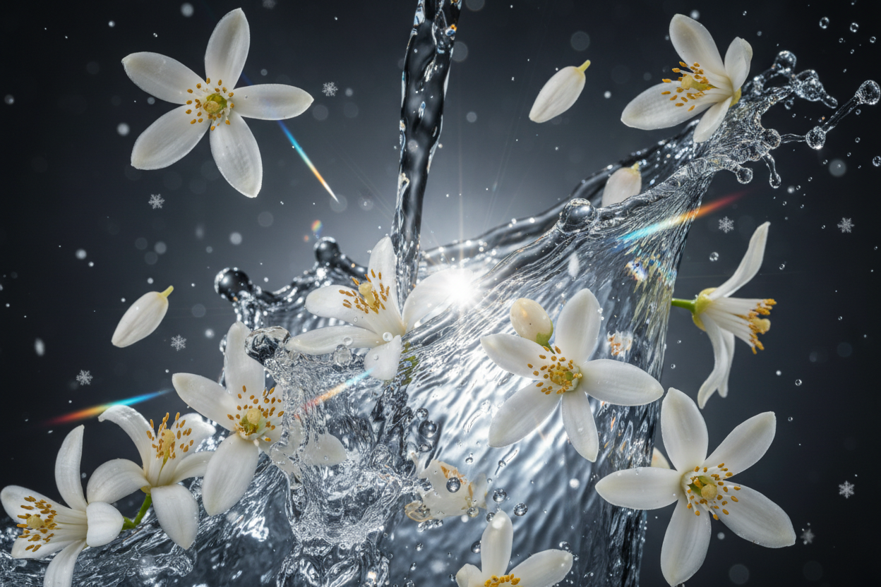 die blüten mehr realistisch, rein, weißer?